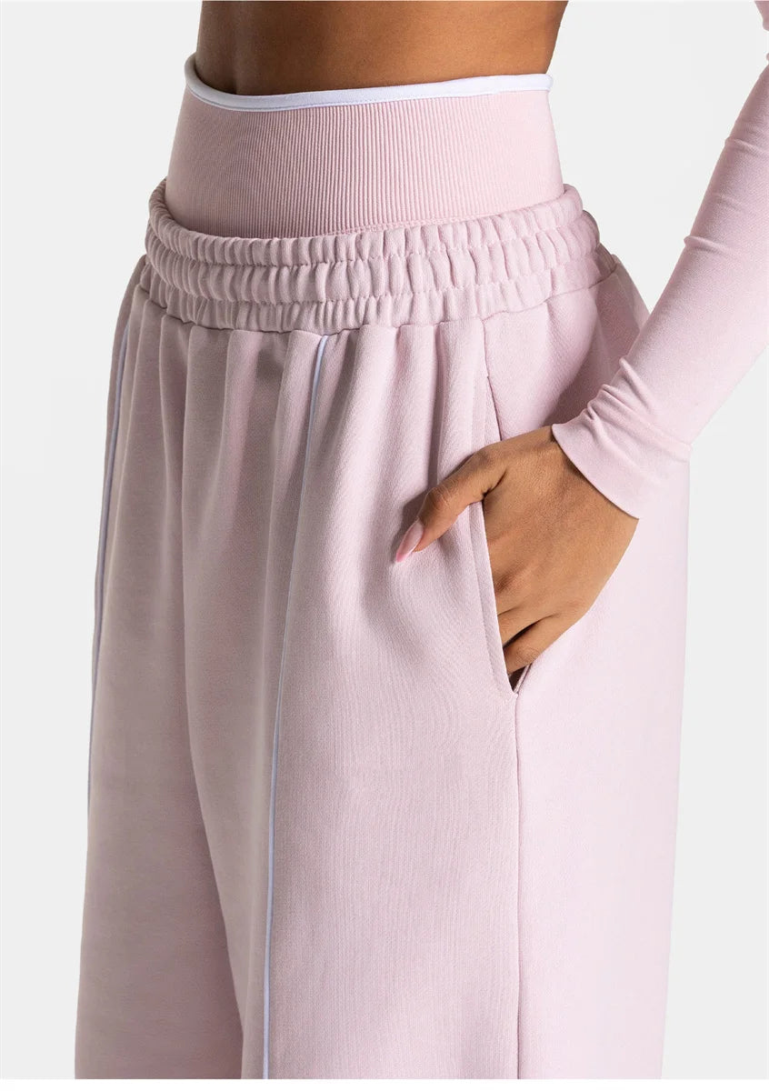 Women's Jogger Straight Trousers Trendy Sports Pants Running Yoga Pants Casual Pockets Women Loose Low Waist Wide Leg Pant Mujer