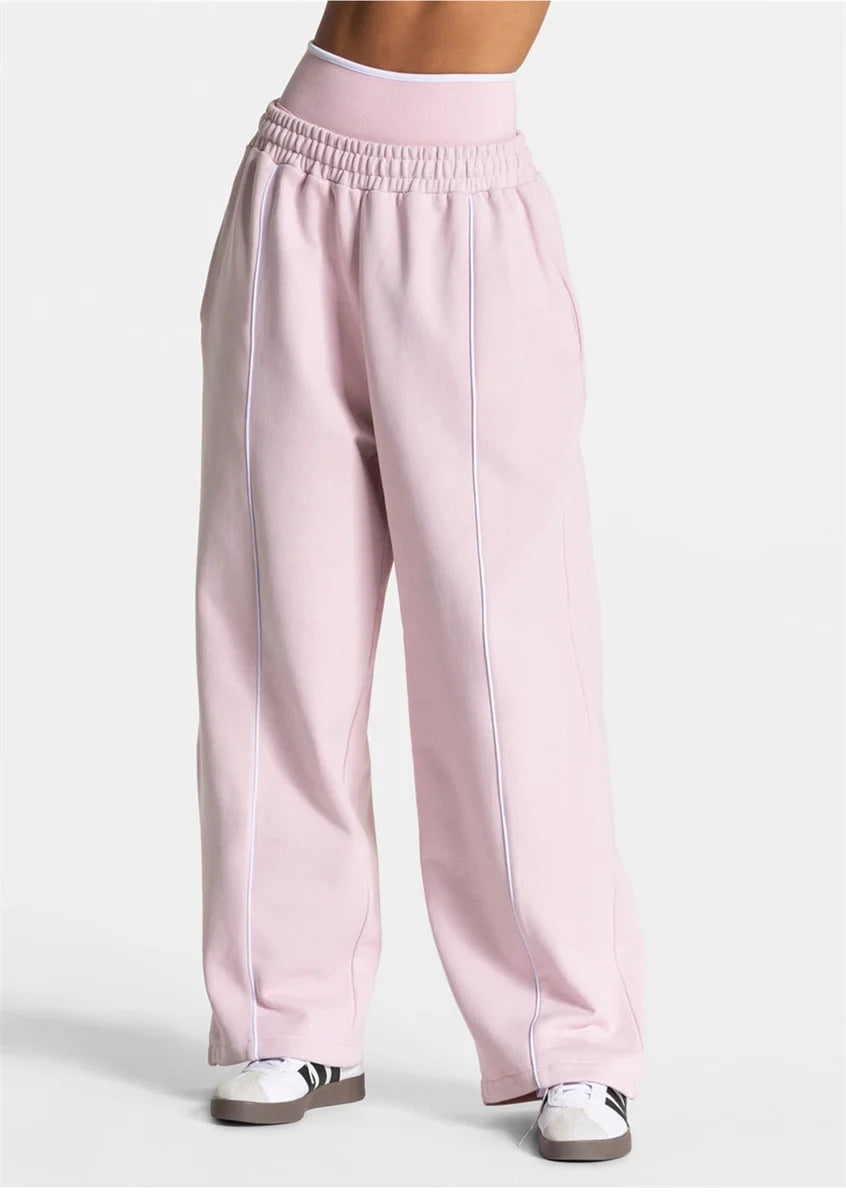 Women's Jogger Straight Trousers Trendy Sports Pants Running Yoga Pants Casual Pockets Women Loose Low Waist Wide Leg Pant Mujer