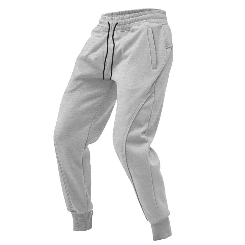 Cross-Border American-Style Sports Pants for Men, New Spring and Autumn Casual Running Fitness Loose Tapered Jogger Pants