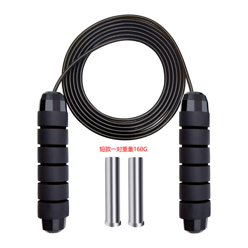 Special Competition Jump Rope for High School Entrance Exams, Steel Wire Rope for Students and Children, Amazon Cross-Border Bestseller, Weighted Bearing Pvc Jump Rope
