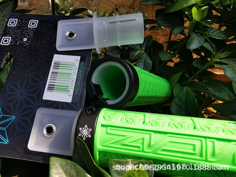 Cross-border wholesale Supacaz chrysanthemum handle set mountain bike silicone handle set off-road single lock shock-absorbing non-slip handle