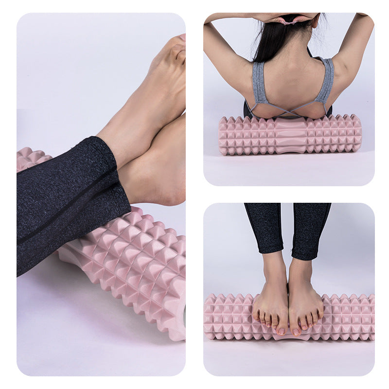 Foam Shaft Muscle Relaxed Leg Shaft 45cm Upgraded Hollow EVA Yoga Column Yoga Column Fitness Mace
