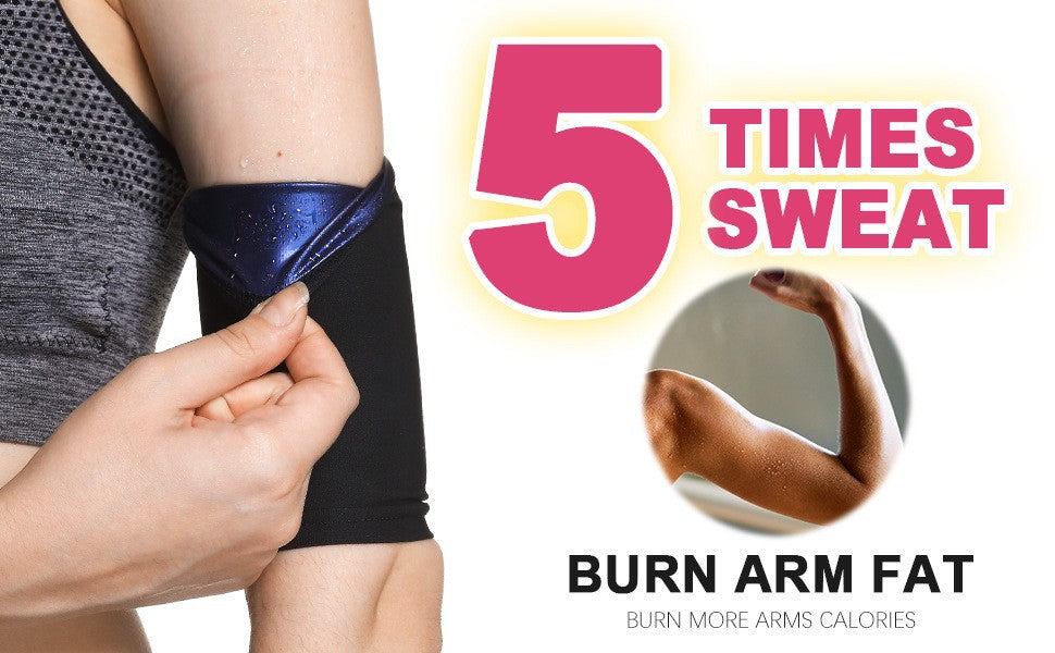 Amazon Women's Body Shaping Sweaty Arm Set Cross-border European and American Fitness Yoga Exercise Arm Sweaty Arm Belt Protector