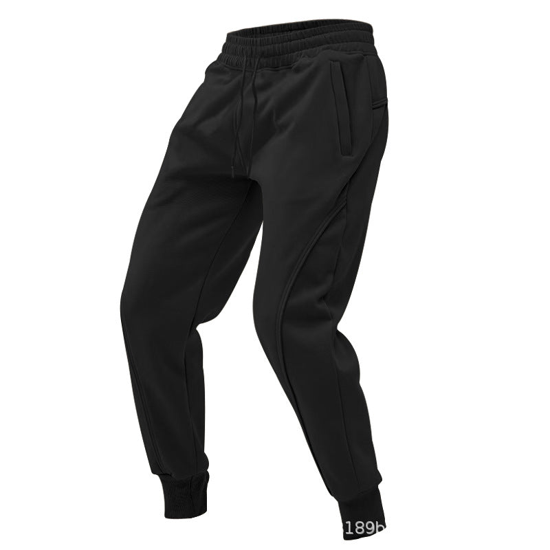 Cross-Border American-Style Sports Pants for Men, New Spring and Autumn Casual Running Fitness Loose Tapered Jogger Pants