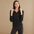 Loose Hooded Sports Jacket, Zip-Up Cardigan, Slimming Fitness Top, Plus Size Running Versatile Training Yoga Wear