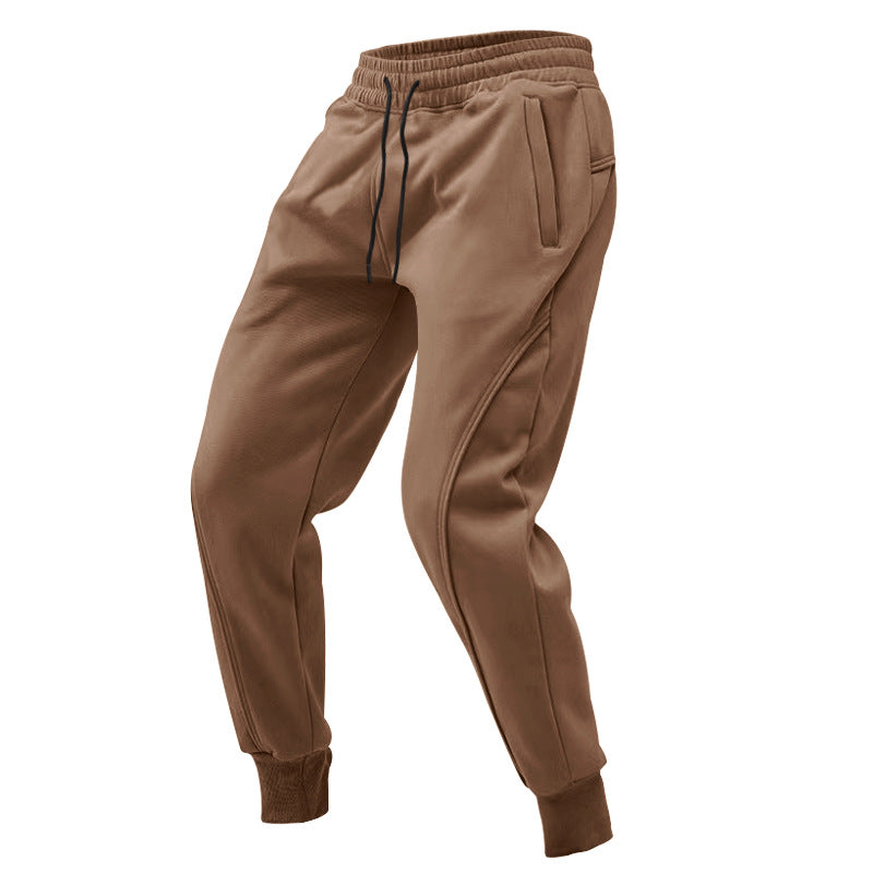 Cross-Border American-Style Sports Pants for Men, New Spring and Autumn Casual Running Fitness Loose Tapered Jogger Pants