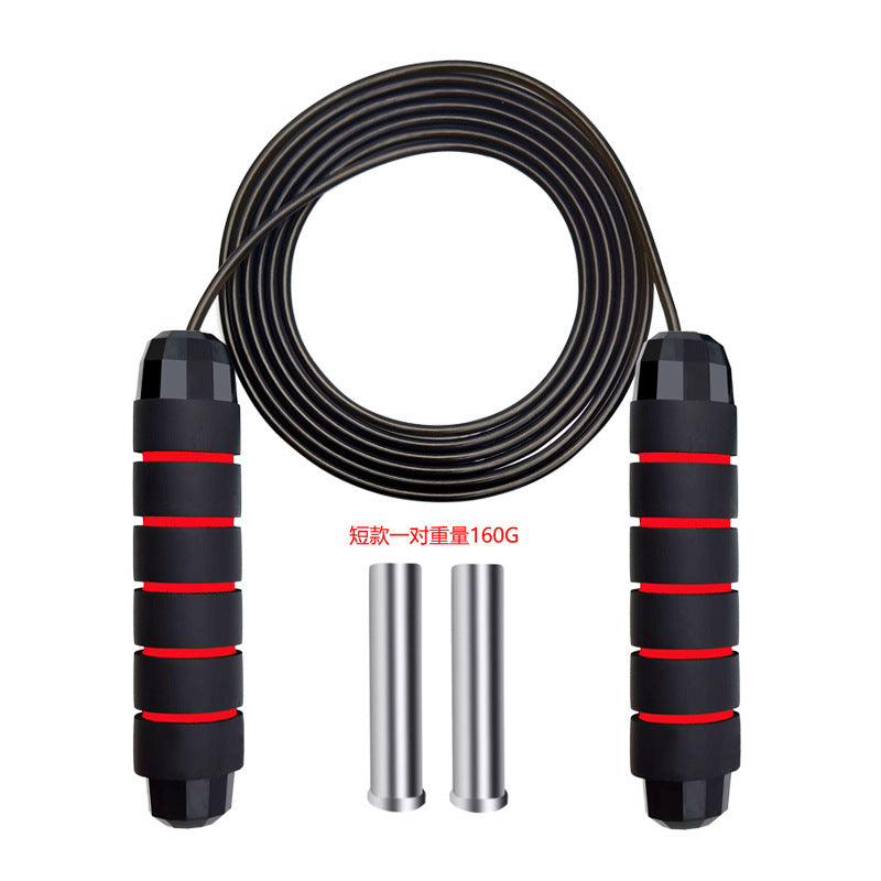 Special Competition Jump Rope for High School Entrance Exams, Steel Wire Rope for Students and Children, Amazon Cross-Border Bestseller, Weighted Bearing Pvc Jump Rope