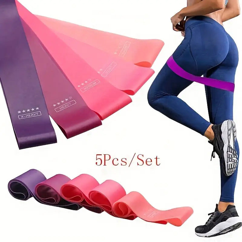 Cross-Border Tpe Yoga Elastic Ring for Men and Women Resistance Band Hip Strength Training Hip Circle Yoga Stretching Resistance Band