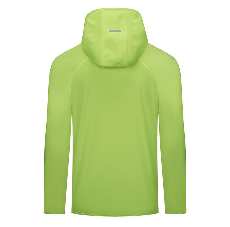 Cross-Border Men's and Women's Running Stylish Windbreaker Outdoor Sports Hooded Jacket Lightweight Breathable Long-Sleeve Casual Zip-Up Shirt
