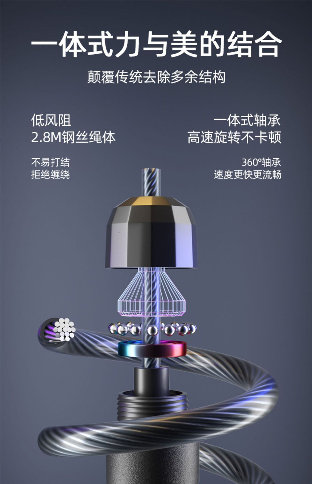 Special Competition Jump Rope for High School Entrance Exams, Steel Wire Rope for Students and Children, Amazon Cross-Border Bestseller, Weighted Bearing Pvc Jump Rope