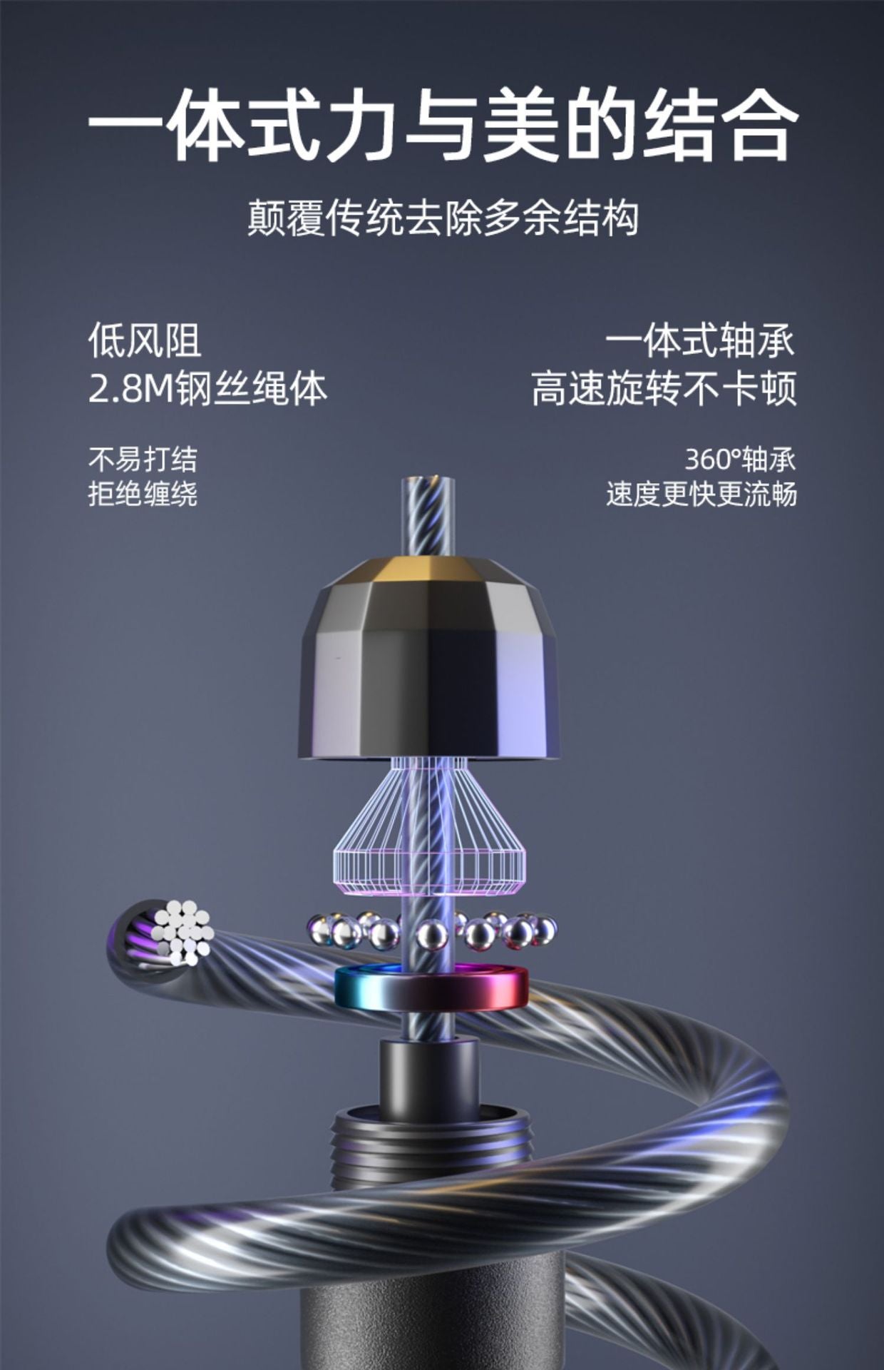 Special Competition Jump Rope for High School Entrance Exams, Steel Wire Rope for Students and Children, Amazon Cross-Border Bestseller, Weighted Bearing Pvc Jump Rope