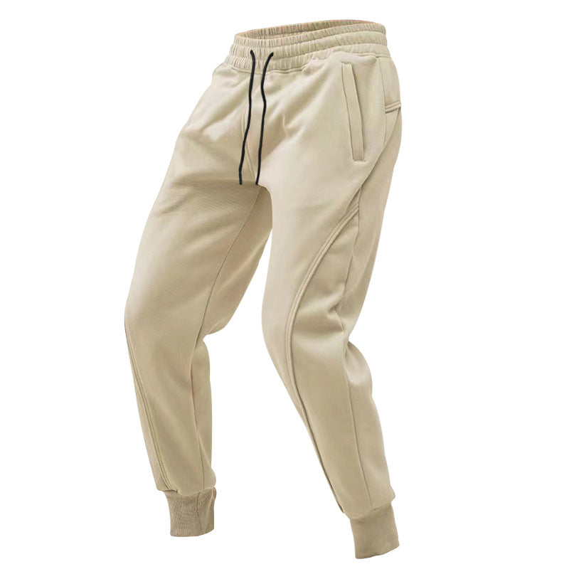 Cross-Border American-Style Sports Pants for Men, New Spring and Autumn Casual Running Fitness Loose Tapered Jogger Pants