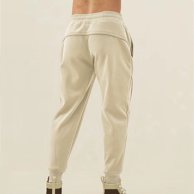 Cross-Border American-Style Sports Pants for Men, New Spring and Autumn Casual Running Fitness Loose Tapered Jogger Pants
