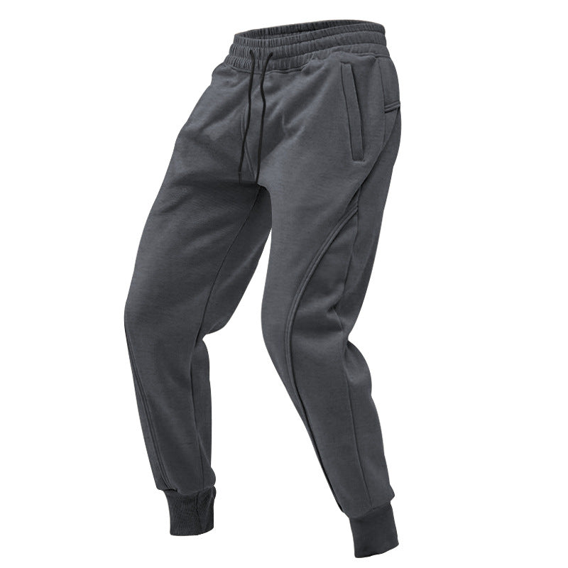 Cross-Border American-Style Sports Pants for Men, New Spring and Autumn Casual Running Fitness Loose Tapered Jogger Pants