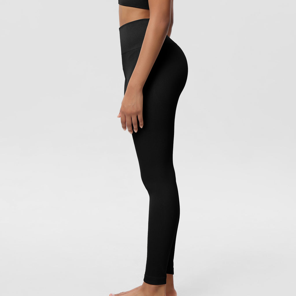 Summer Outer Wearing Non-awkward Line Sports Yoga Seamless Hip Lifting Leggings Women's High Waist Hip Abdominal Tucking Pants