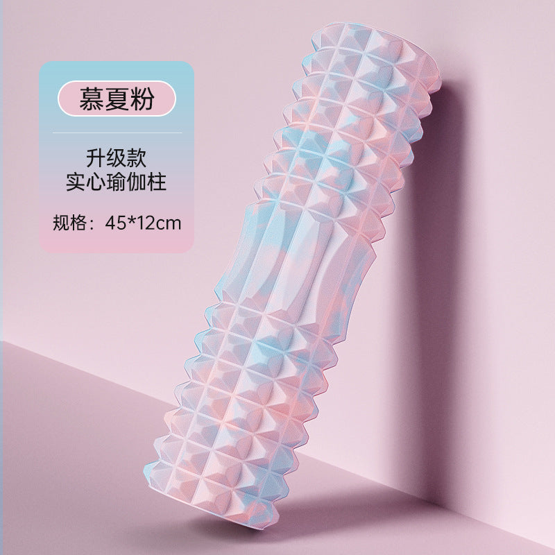 Foam Shaft Muscle Relaxed Leg Shaft 45cm Upgraded Hollow EVA Yoga Column Yoga Column Fitness Mace
