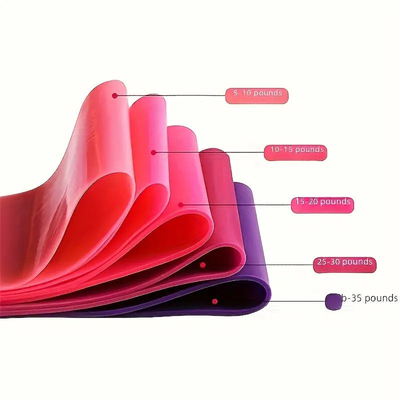 Cross-Border Tpe Yoga Elastic Ring for Men and Women Resistance Band Hip Strength Training Hip Circle Yoga Stretching Resistance Band