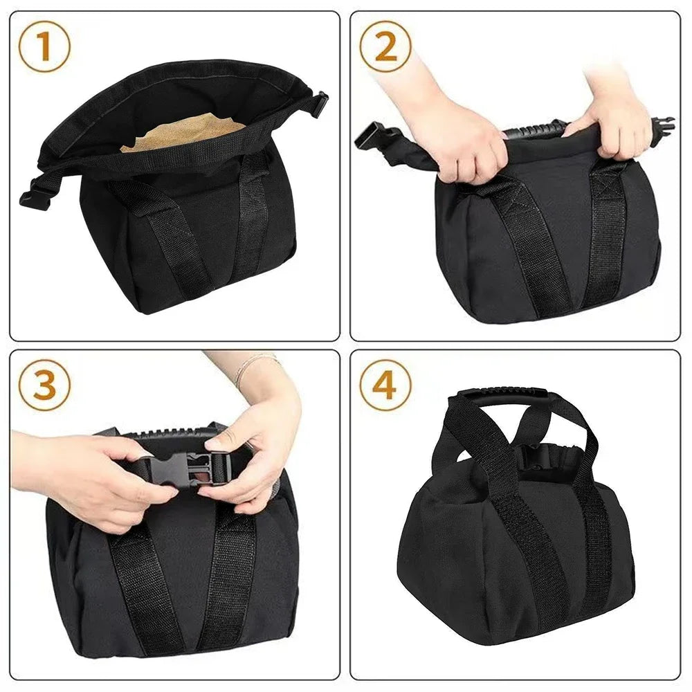 1PCS Soft Kettlebell Sand Kettlebell - Kettlebells Adjustable Sand Bag Workout - Sandbags for Working and Weight Training