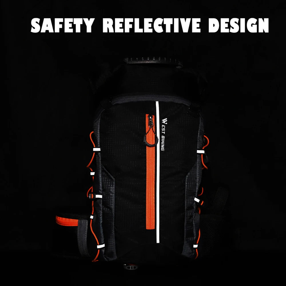 Waterproof Bicycle Bag Cycling Backpack Breathable 10L Ultralight Bike Water Bag Climbing Cycling Hydration Backpack Outdoor