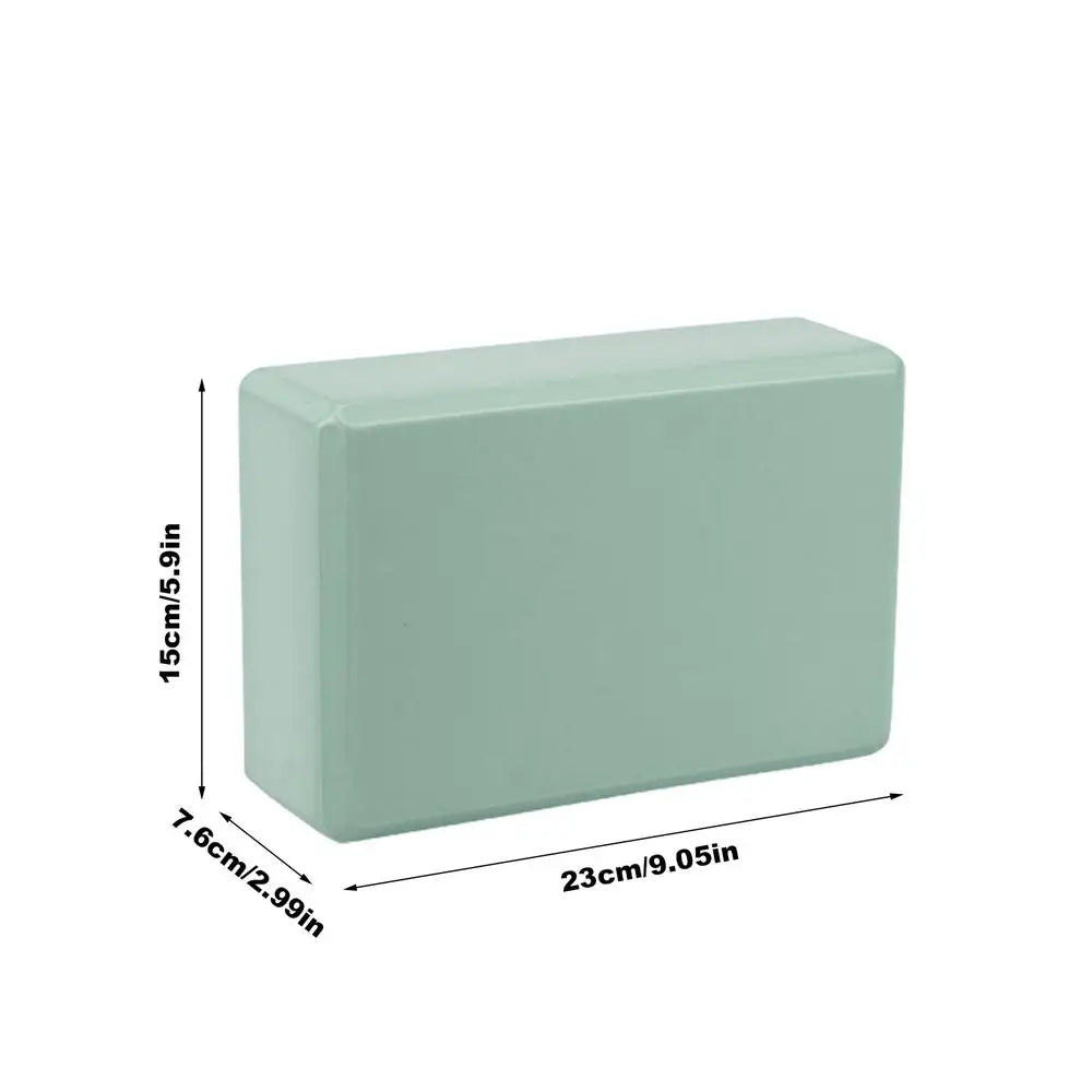 High Density Yoga Blocks Anti-Slip EVA Yoga Brick Foam Blocks Supportive Lightweight Eco Friendly Foam Fitness Yoga Accessories
