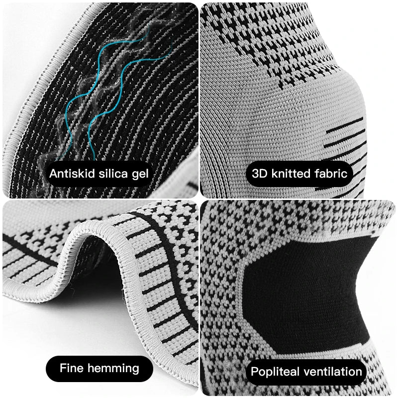  Knee Brace Compression Sleeve Support for Women & Men Knee Pain Meniscus Tear, ACL & Arthritis Pain Relief Knee Sleeves