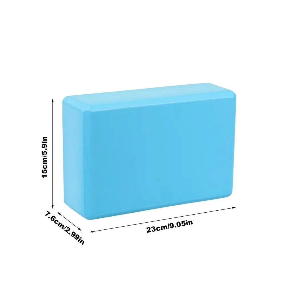 High Density Yoga Blocks Anti-Slip EVA Yoga Brick Foam Blocks Supportive Lightweight Eco Friendly Foam Fitness Yoga Accessories
