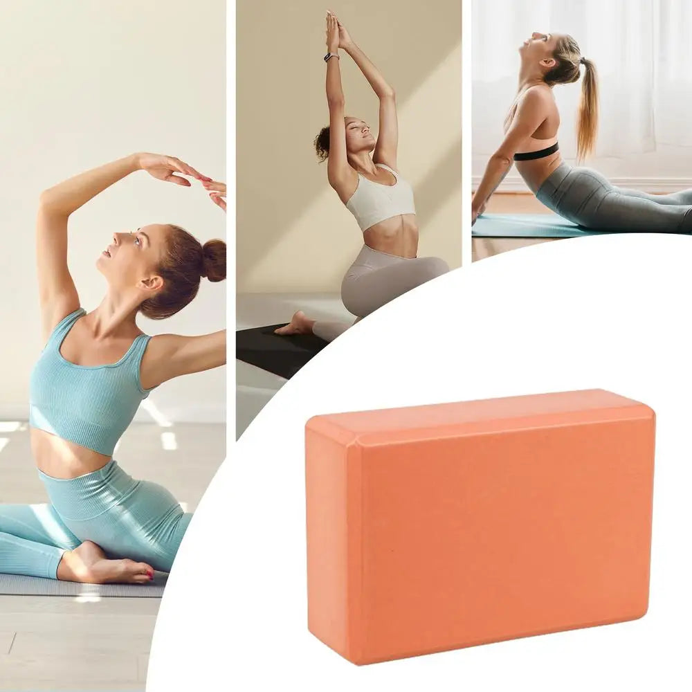 High Density Yoga Blocks Anti-Slip EVA Yoga Brick Foam Blocks Supportive Lightweight Eco Friendly Foam Fitness Yoga Accessories