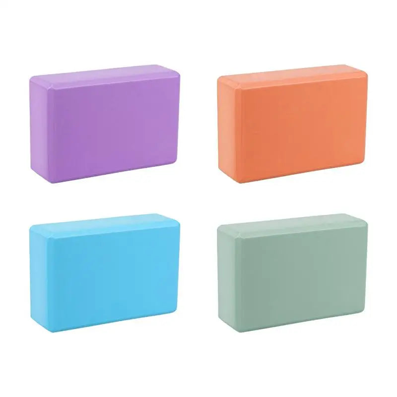 High Density Yoga Blocks Anti-Slip EVA Yoga Brick Foam Blocks Supportive Lightweight Eco Friendly Foam Fitness Yoga Accessories