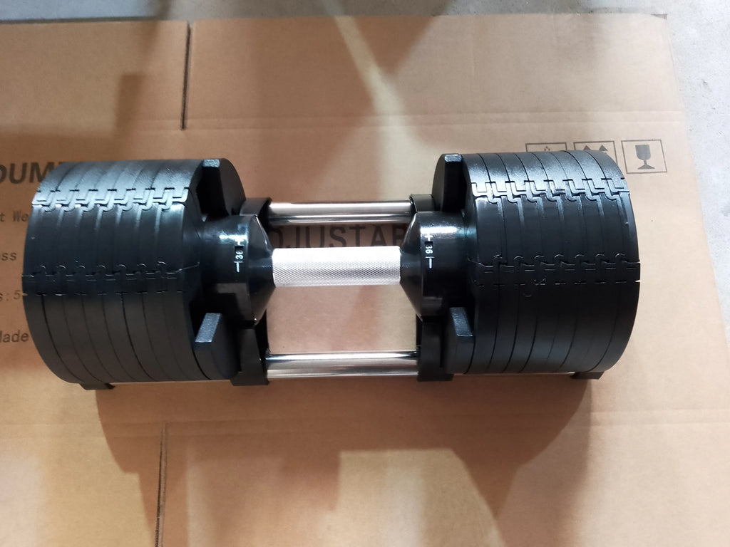 36kg Increment 2kg Weight Adjustable Single Dumbbells For Workout Strength Weightlifting Training Gym Use