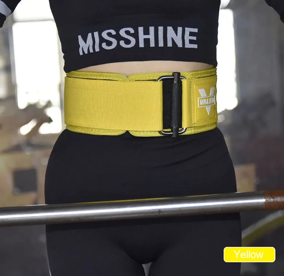 Self-Locking Weight Lifting Belt - Premium Weightlifting Belt for  Functional Fitness,Weight Lifting,Olympic Lifting Athletes