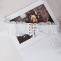 Waist belt for women wide black and white summer Korean version fashion retro match with dress suit lace edge versatile ins belt