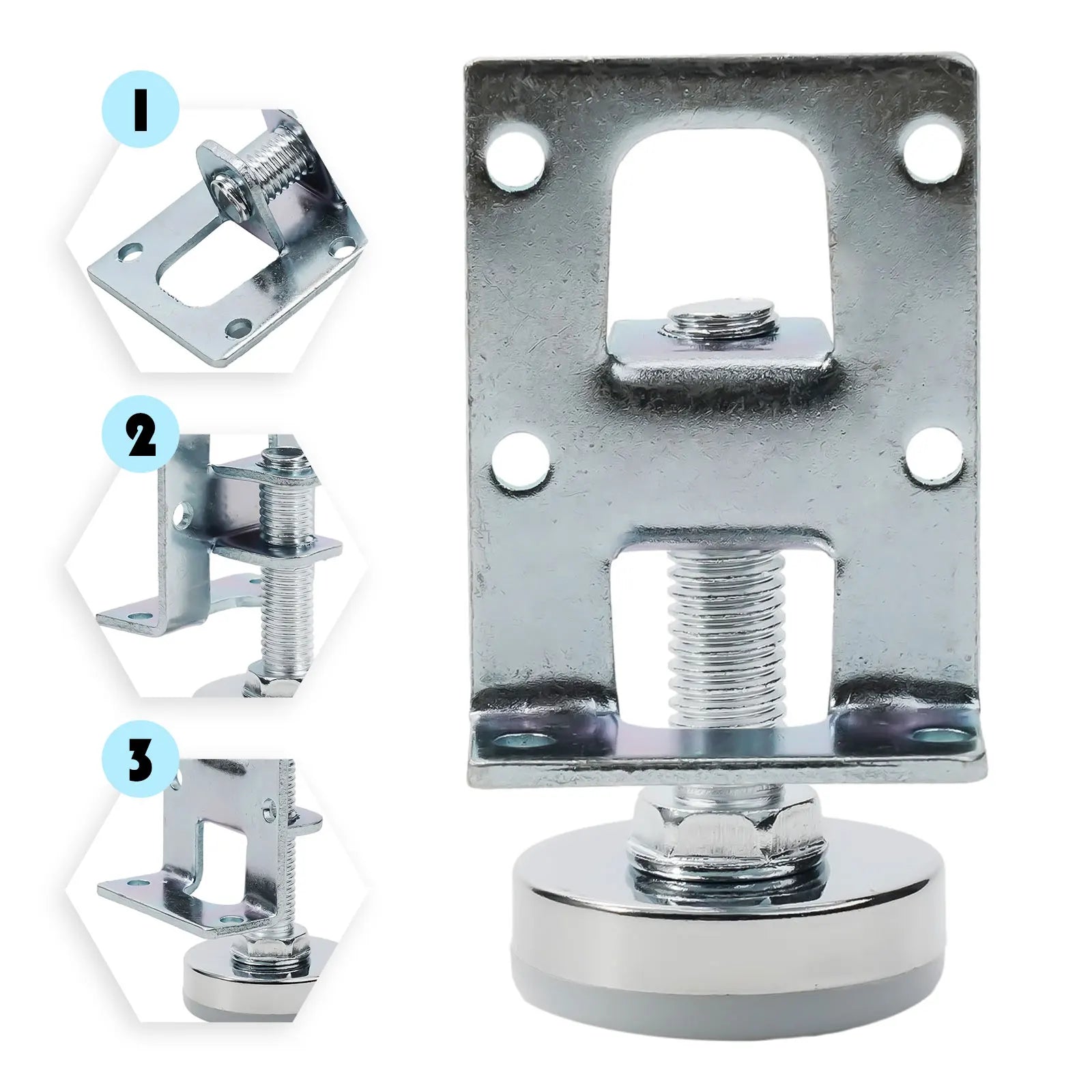 Adjustable Leveling Feet Heavy Duty Height Adjuster Furniture Leveler Foot Leveler Legs For Cabinet Table Workbench