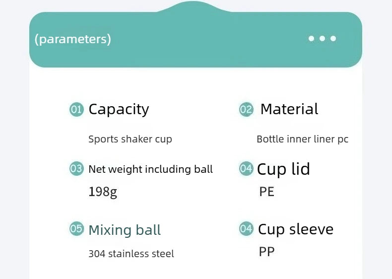 680ml Shaker Bottle Protein Shaker Fitness Bottle Plastic Bottle with Stainless Ball for Fitness Enthusiasts Athletes Sports Cup
