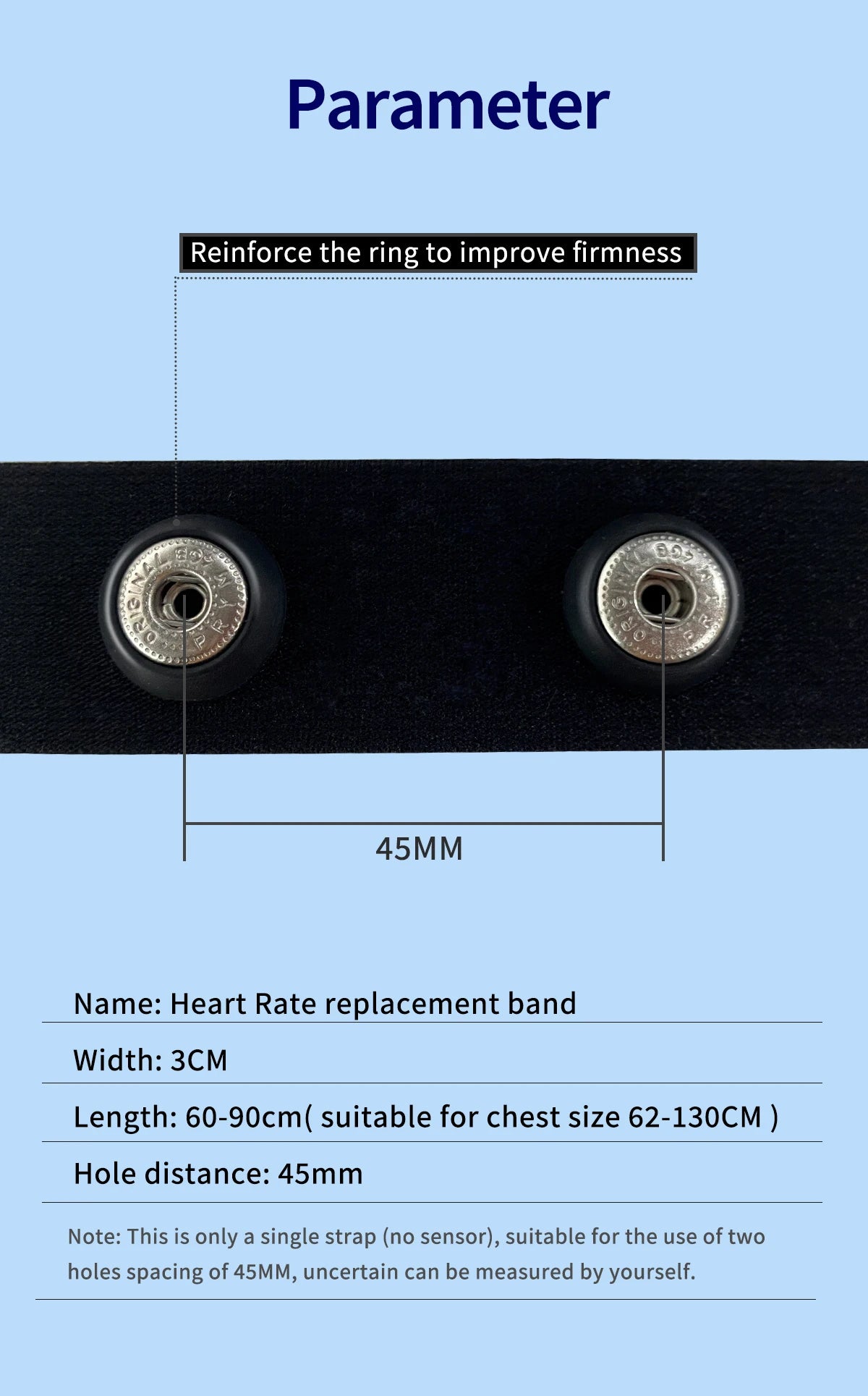 For Garmin Bryton XOSS iGPSPORT Wahoo heart rate monitor Magene heart rate monitor chest strap for wireless connection Armband