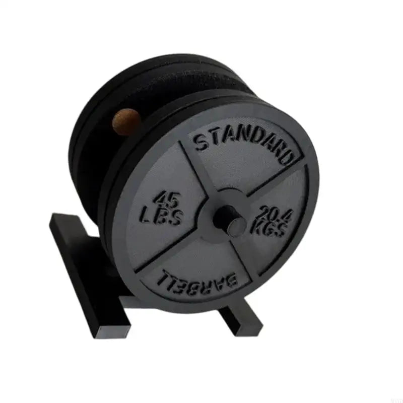 Barbell Bumper Plate Weight Plate ABS Cup With Storage Stand To Keep Table Organized M4YD