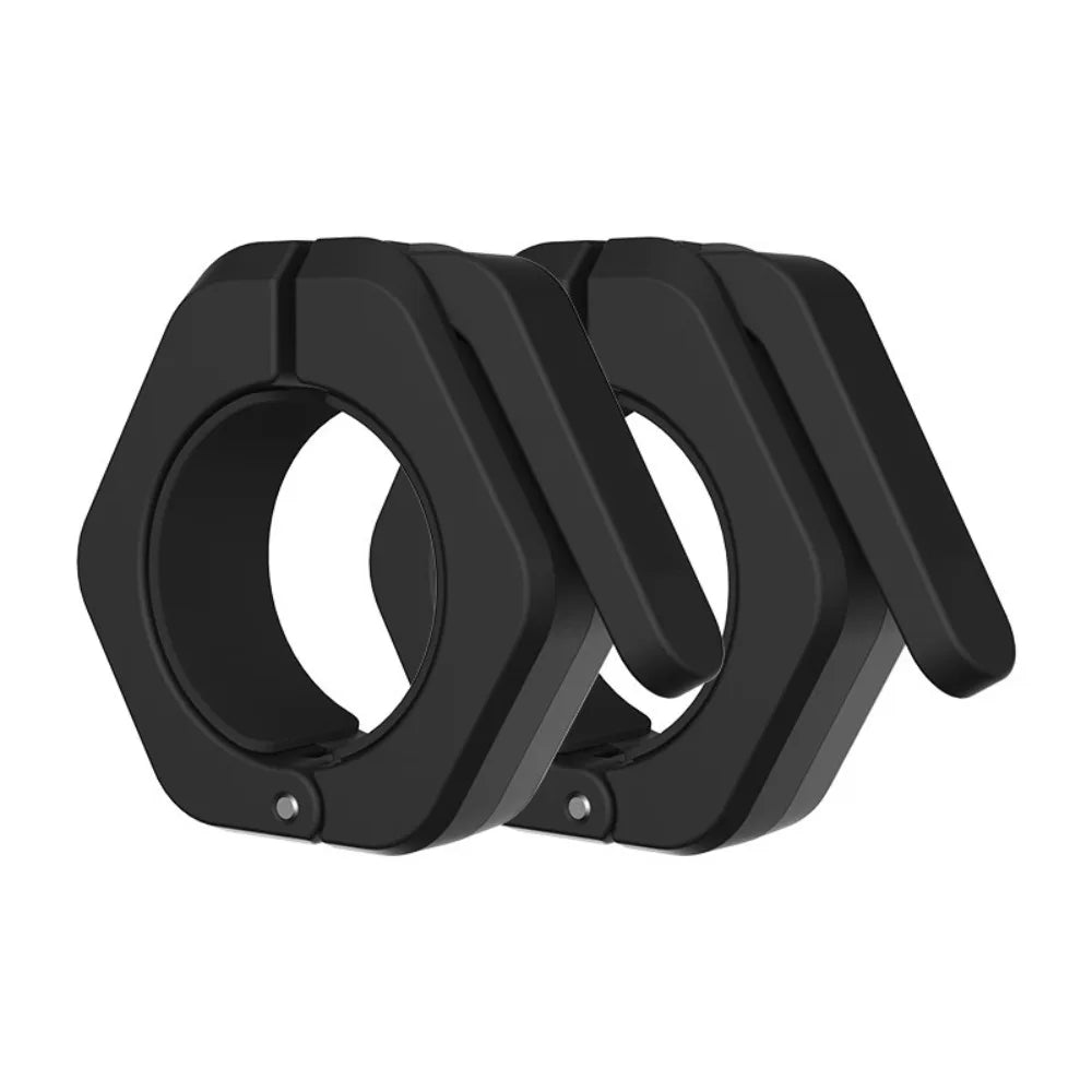 Magnetic Weightlifting Barbell Clamps Hexagon Quick Release Barbell Spin Lock Universal Deadlift Barbell Collars Trap Bar