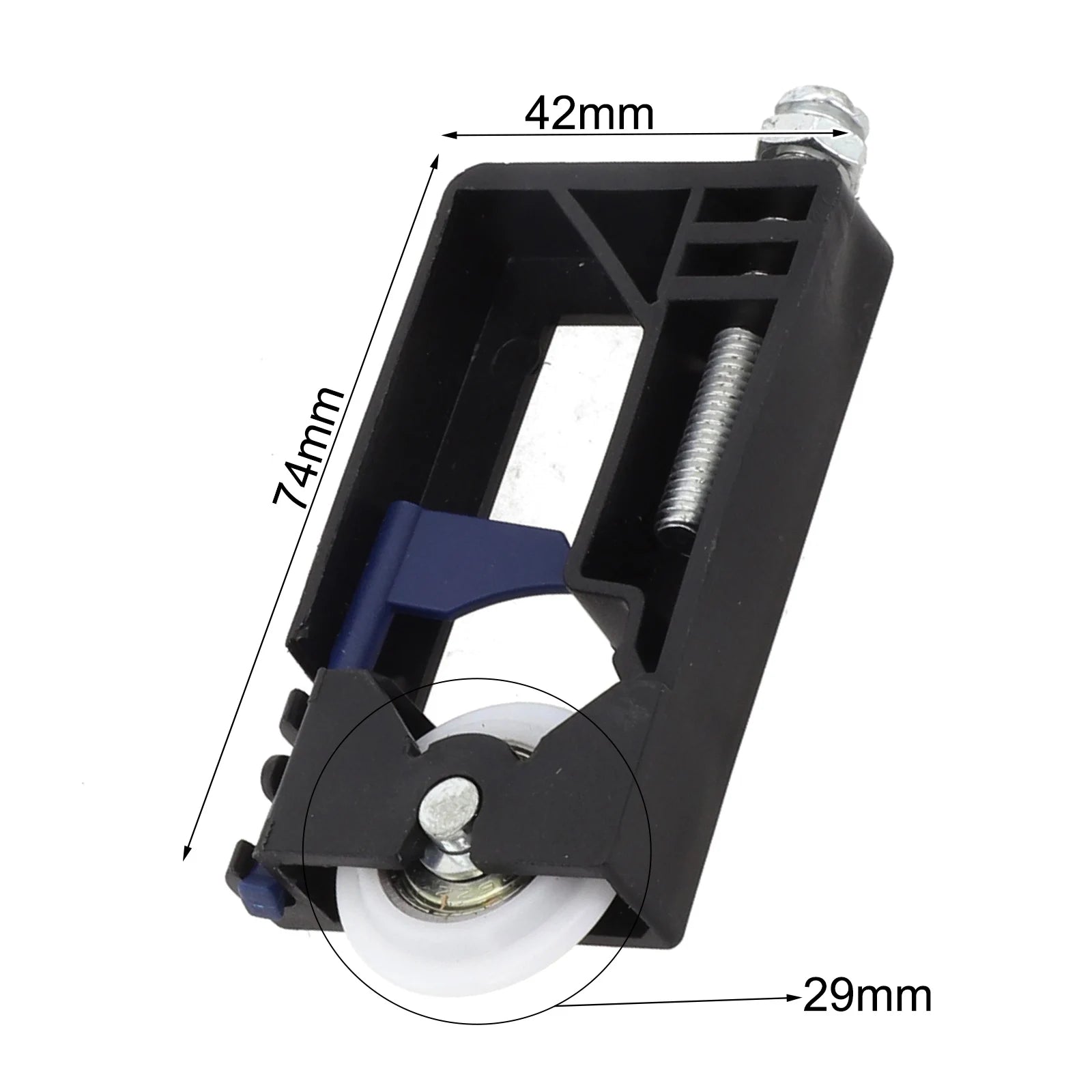 Sliding Door Pulley Core Upper Lower Wheel Core Old Wooden Door Roller Guide Kit Side Mounted Sliding Door Pulley Inner Core
