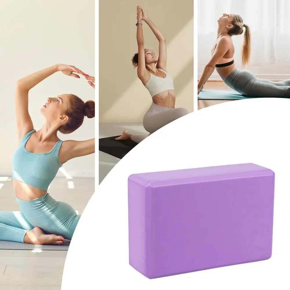High Density Yoga Blocks Anti-Slip EVA Yoga Brick Foam Blocks Supportive Lightweight Eco Friendly Foam Fitness Yoga Accessories