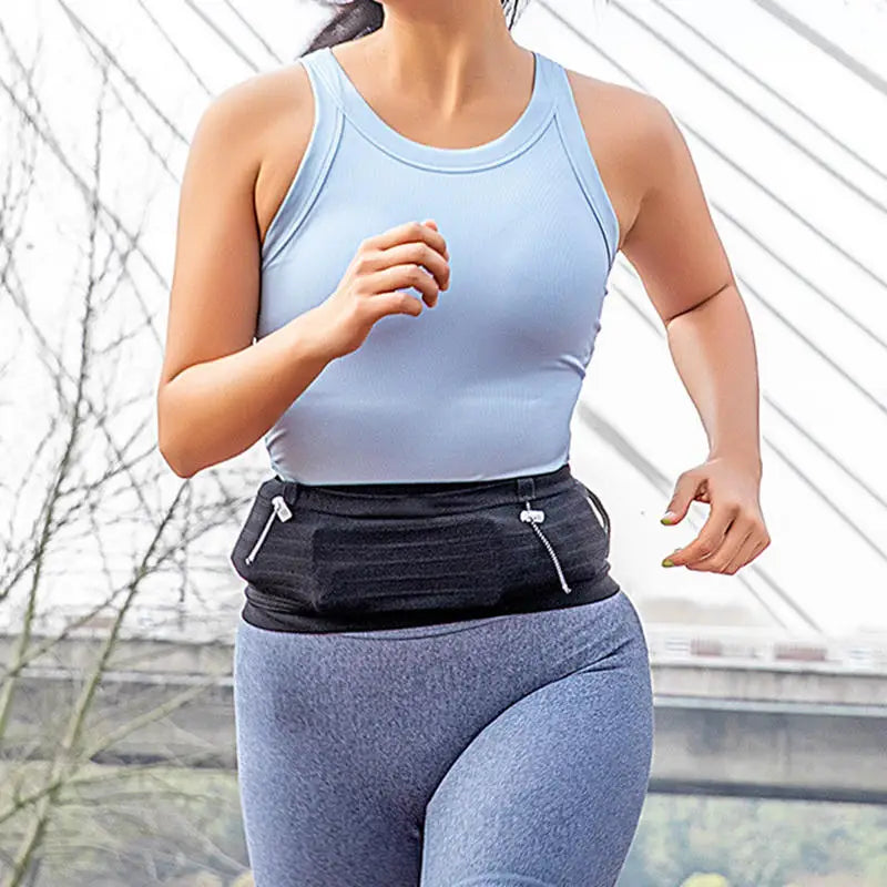 Running Waist Bag Men Women Invisible Elastic Running Belt Multi-function Sports Phone Waist Belt Bag Gym Fitness Marathon
