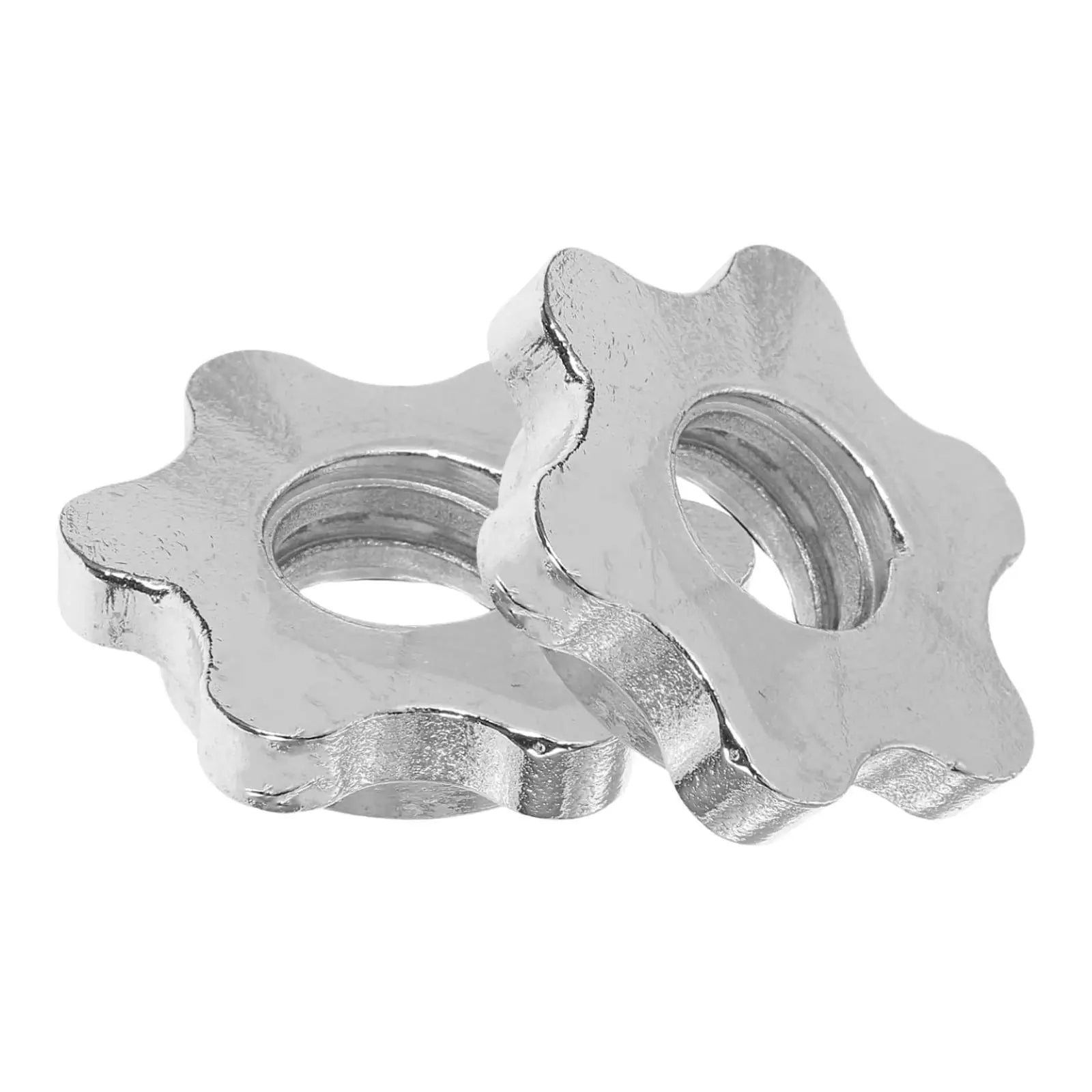 2Pcs Barbell Screw Collars Equipment Steel Replacement for 25mm/0.98inch Bars for Workout Outdoor Indoor Fitness Home Gym
