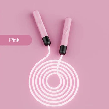 Adjustable Night Glowing Skip Rope Exercise Jump Ropes Light Up Outdoor Supplies Portable Training Sports Equipment
