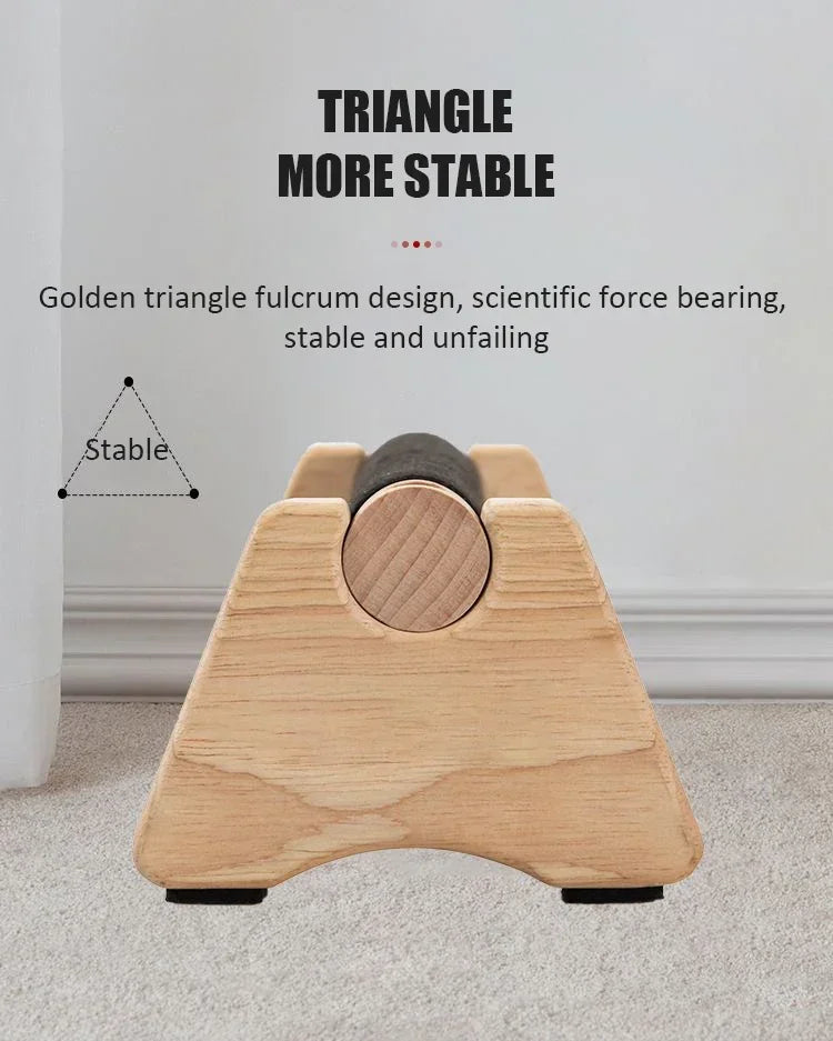 1 Pair Wooden Push-up Bar Stands Gym Push Ups Rack Board Fitness Exercise Body Building Training Handstand Parallel Rod