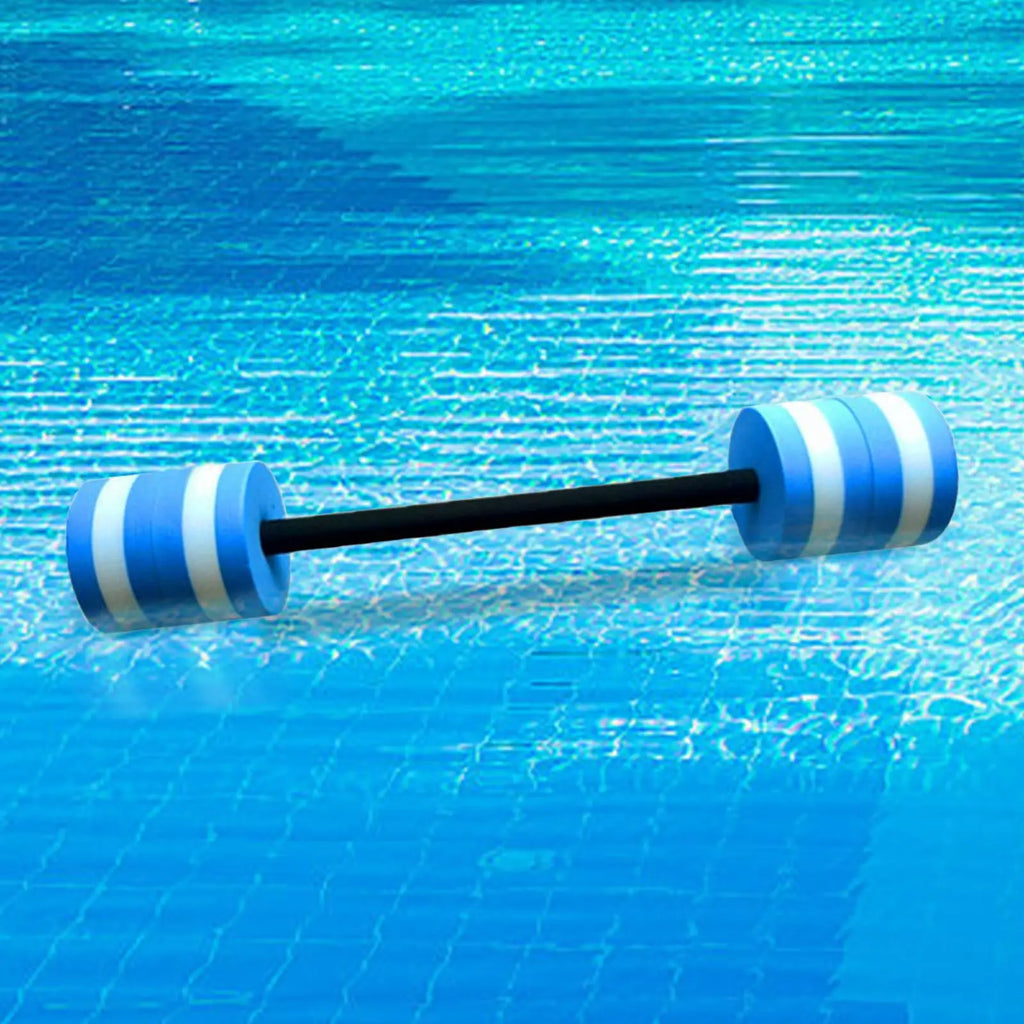 Pool Swimming Barbell Accessory Soft EVA Aquatic Dumbbells Adjustable Weights for Water Sports and Training