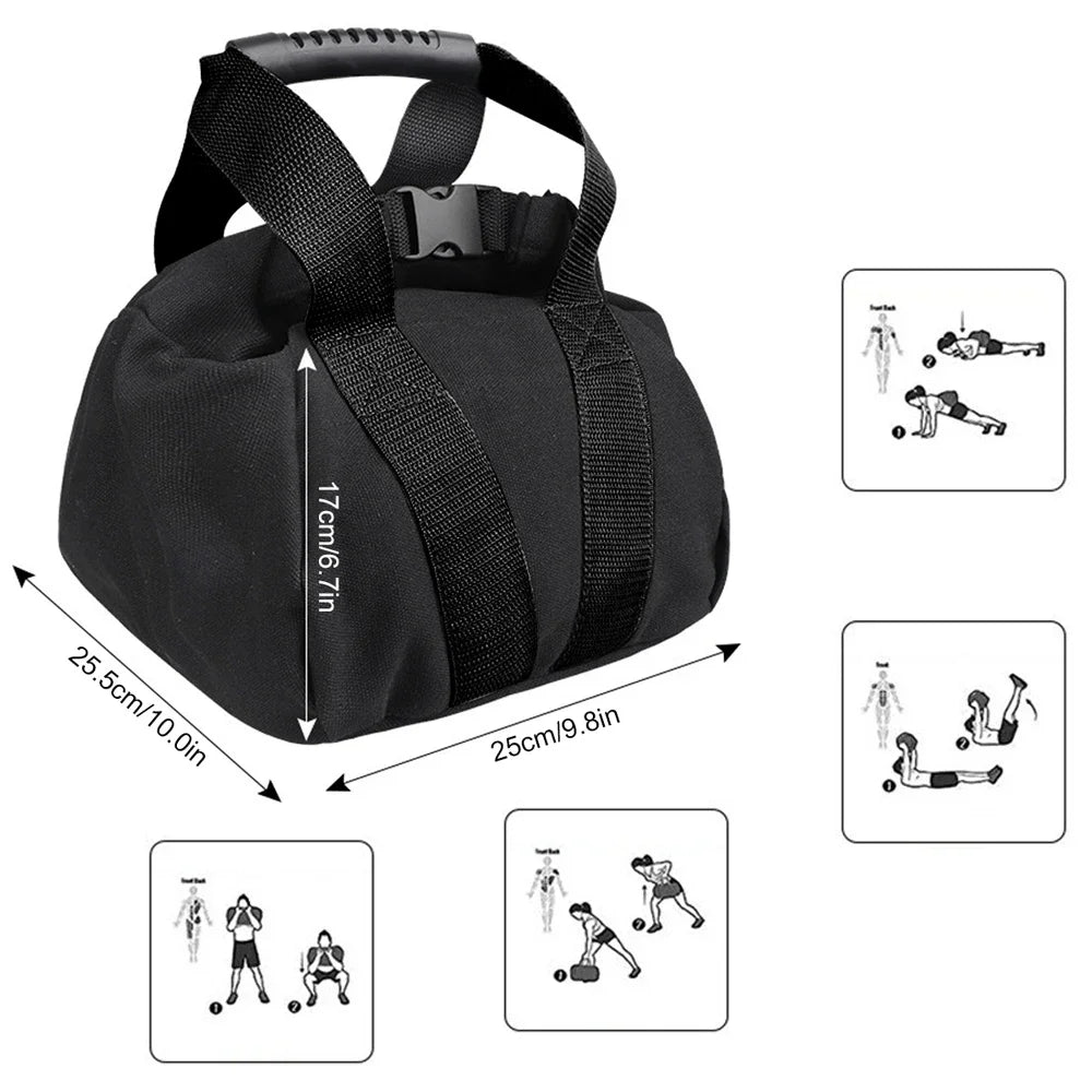 1PCS Soft Kettlebell Sand Kettlebell - Kettlebells Adjustable Sand Bag Workout - Sandbags for Working and Weight Training