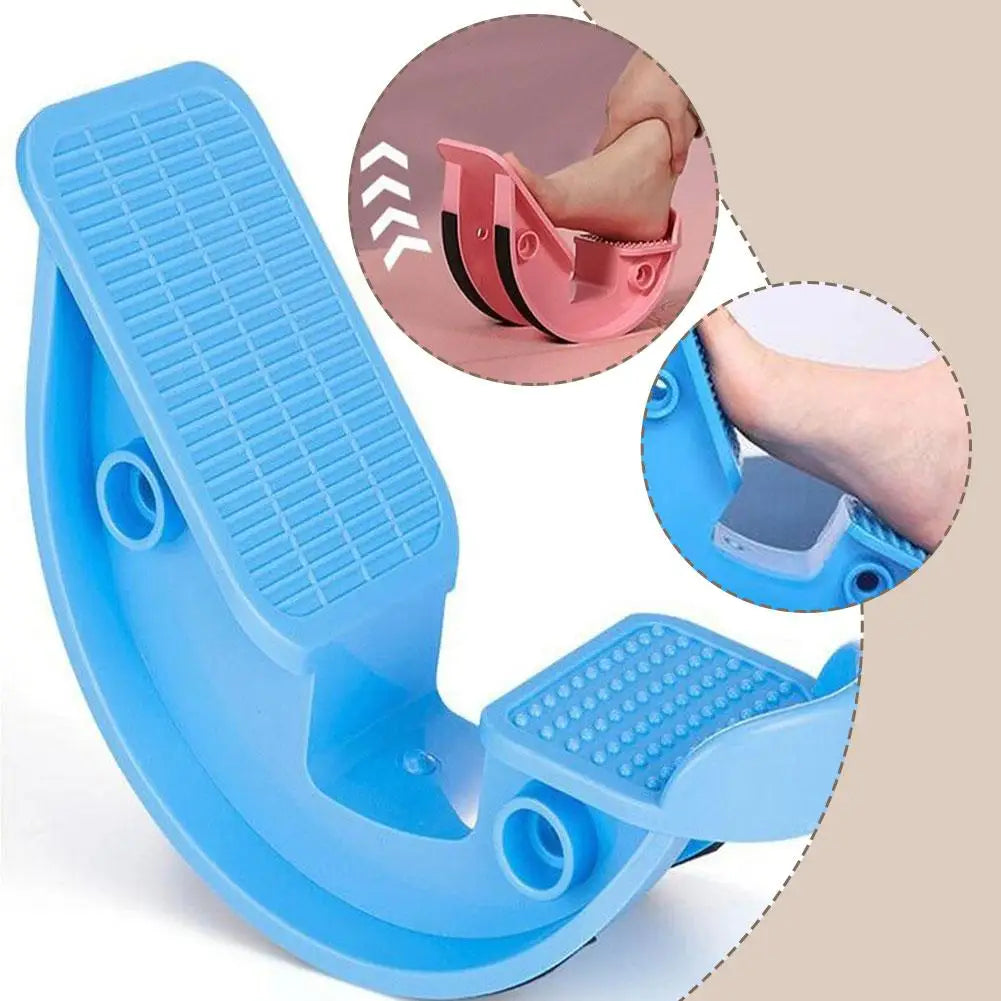 Stretching Wheel Home Fitness Pedal Calf Stretcher Balance Trainer Arm Calf Ankle Stretching Board, Foot Stretcher Household ﻿