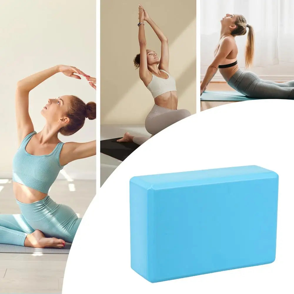 High Density Yoga Blocks Anti-Slip EVA Yoga Brick Foam Blocks Supportive Lightweight Eco Friendly Foam Fitness Yoga Accessories