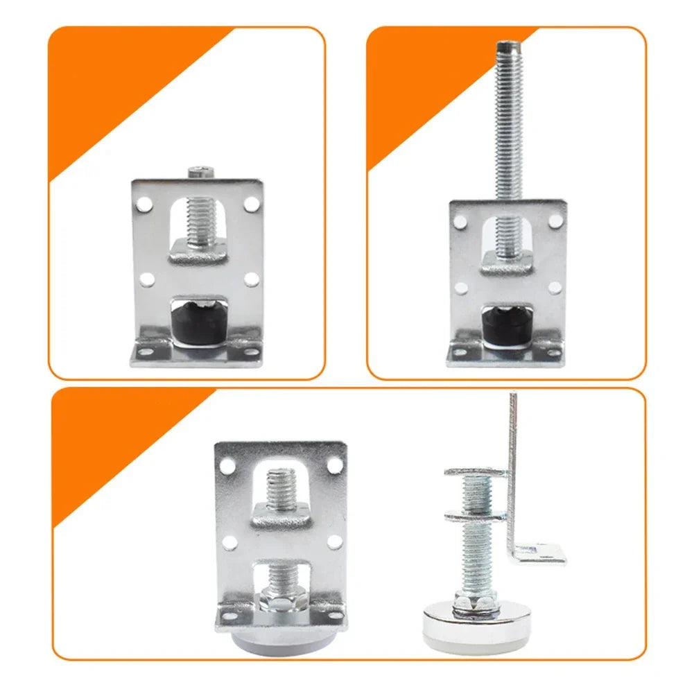 Adjustable Leveling Feet Heavy Duty Height Adjuster Furniture Leveler Foot Leveler Legs For Cabinet Table Workbench