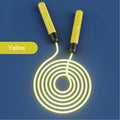 Adjustable Night Glowing Skip Rope Exercise Jump Ropes Light Up Outdoor Supplies Portable Training Sports Equipment