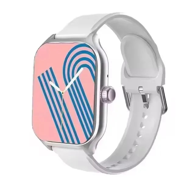 Smart Watch Men 2.01 Inch AMOLED Screen Waterproof Multiple Sport Mode Fitness HD Bluetooth Calls Smartwatch Men Women Bracelet