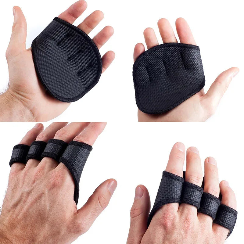 Gym Gloves Weights Men's Bodybuilding Sports Gloves Lifting Weights Mittens for Gym Fitness Gloves JZST01